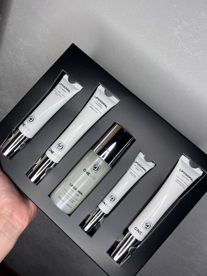 Liposomal 5-product skincare set
