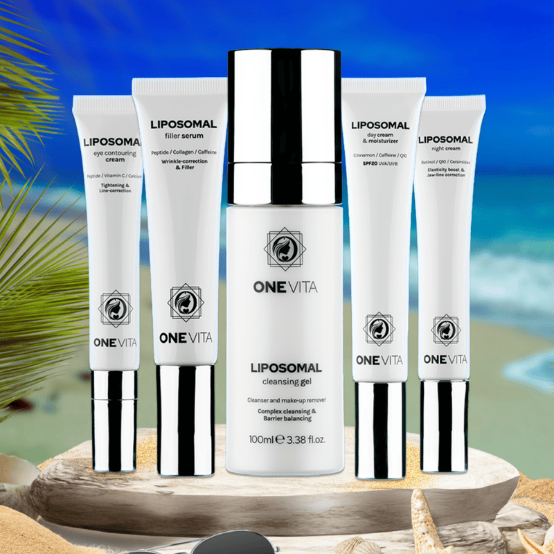Liposomal 5-product skincare set